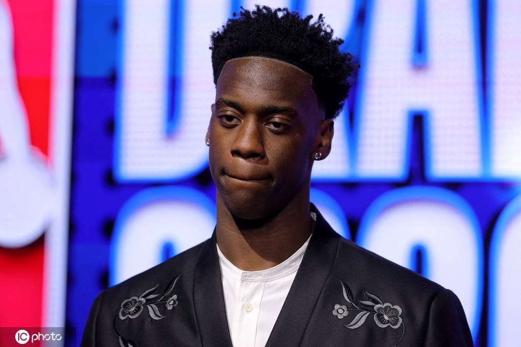 NBA选秀大会：奇才状元签摘迪班萨 皮特森榜眼